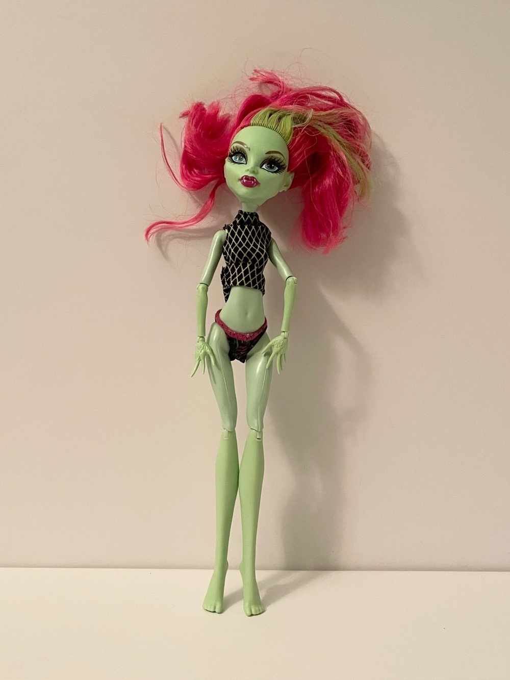 Monster High Fangtastic Fitness Venus McFlytrap Doll Incomplete